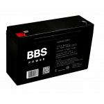 BBS Power AGM6V12AH akumulator AGM VRLA 6 V, 12 Ah