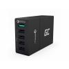 Green Cell CHAR05 ładowrka funkcja Quick Charging, 5 x USB