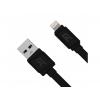 Green Cell KABGC02 Kabel GCmatte Lightning Płaski 25 cm z obsługą szybkiego ładowania Apple 2.4A