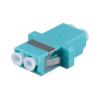 Opton adapter LC/UPC MM Duplex, kolor turkusowy