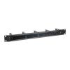 Opton organizer kabli Rack 19" 1U, 5 uchwytów, otwór ze szczotką