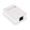Puszka natynkowa, kat. 5e, 1x RJ45, UTP