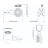 RF Elements SH90WB antena sektorowa typu horn (symetryczna) 90°, 10 dBi, 5 + 6 GHz, TwistPort