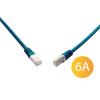 Solarix C6A-315BU-0,5MB patch cord S/FTP kat. 6A LSOH 0,5m niebieski