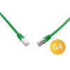 Solarix C6A-315GR-5MB patch cord S/FTP cat 6A LSOH 5m zielony