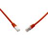 Solarix C6A-315RD-0,5MB patch cord S/FTP kat. 6A LSOH 0,50m czerwony