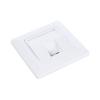 Solarix SX9-1-0-WH gniazdko na 1 keystone, podtynkowe