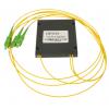 Splitter symetryczny PLC 1x2 ABS box SM 2mm 1m SC/APC