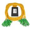 Splitter symetryczny PLC 1x64 ABS box SM 2mm 1m SC/APC