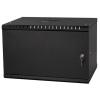 Stalflex RC19-6U-450MB szafa Rack 19" 6U 450 mm, drzwi pełne, czarna (wisząca)