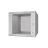 Stalflex S-RC19-9U-600GG szafa Rack 19" 9U 600 mm, drzwi szklane, szara (wisząca)