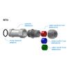 Summit BT24 L/H radiolinia 24 GHz, 902 Mb/s, anteny 65 cm (41 dBi), 2x GE, 2x SFP,