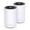 TP-Link Deco XE75 punkt dostępowy Mesh Wi-Fi 6E AXE5400, 2-pak, 3x GE