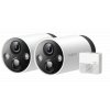 TP-Link Tapo C420S2 system kamer IP Wi-Fi (2 sztuki), wbudowany akumulator, 2560x1440px