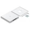 Ubiquiti U6 Enterprise In-Wall UniFi naścienny punkt dostępowy Wi-Fi 6E AX10000, 1x 2.5GE, 4x GE