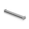 Ubiquiti UACC-Rack-Panel-Patch-Blank-24 patch panel, 24 otwory na keystone, Rack 19" 1U