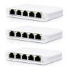 Ubiquiti USW-Flex-Mini-3 switch (przełącznik) UniFi 5x GE, 1x PoE IN (3-pak)